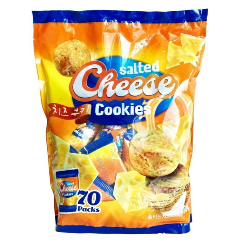

NARAYA COOKIES SALTED CHEESE / KUKIS KEJU 700GR (isi 70pcs) HALAL