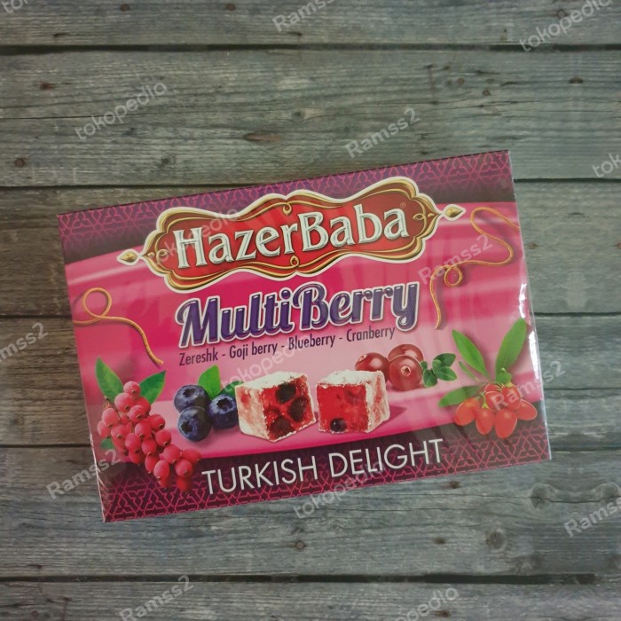 

Tokopratiwiw - Hazur Baba Multiberry Turkish Delight