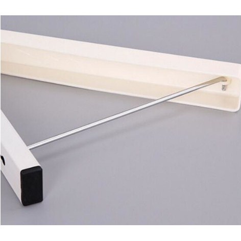 Serbagrosirmurah  Gantungan Baju Indoor dilengkapi baut, bisa dilipat saat gak dipakai Gantungan Hanger Baju Jemuran Gantungan Tanpa Paku