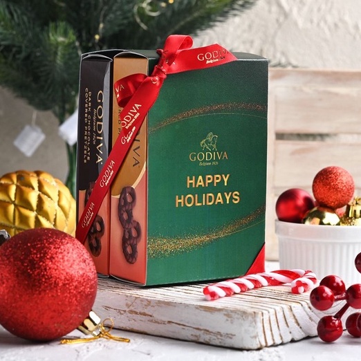 Exp Lama (COD) Godiva Pretzels Gift Set Berkualitas
