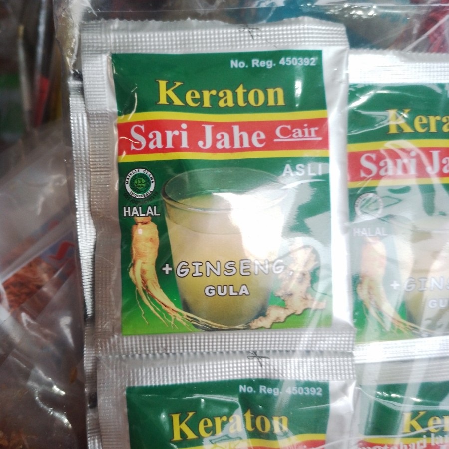 

Sari Jahe KERATON Cair - 1 pcs (30 ml)