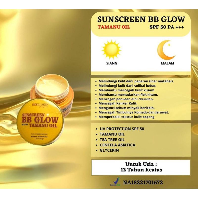 BB glow tamanuoil spf 50