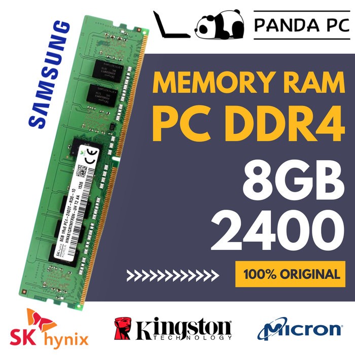 RAM Memory PC DDR4 8GB PC4 Longdim Original Termurah