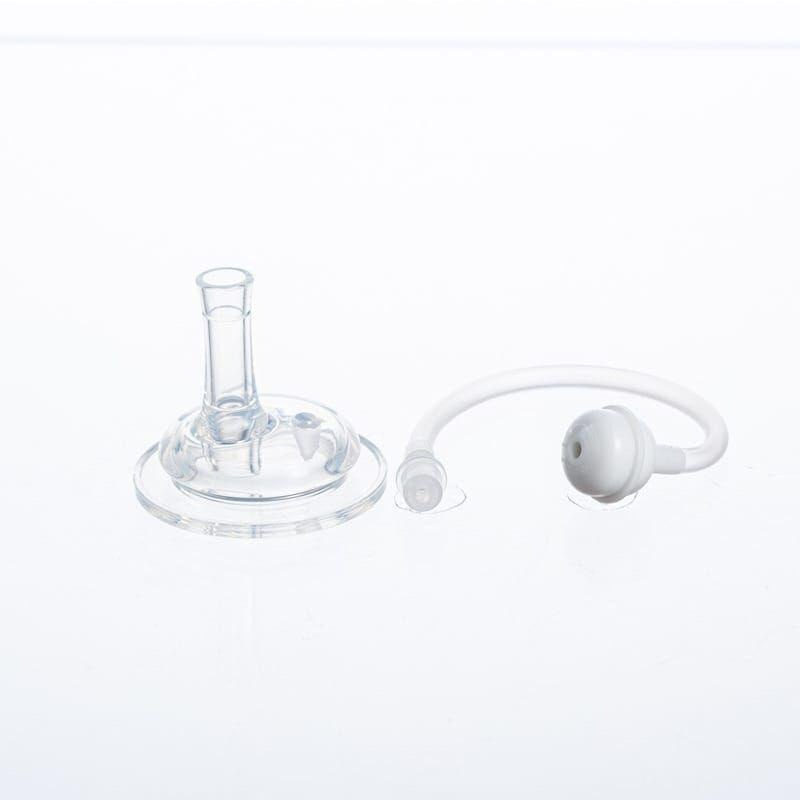 Dot Nipple Training Cup Sippy + Straw Cocok Untuk Pigeon Wide Neck Wideneck Leher Lebar/Sedotan Botol Susu Pengganti Bahan Silikon Untuk BALITA