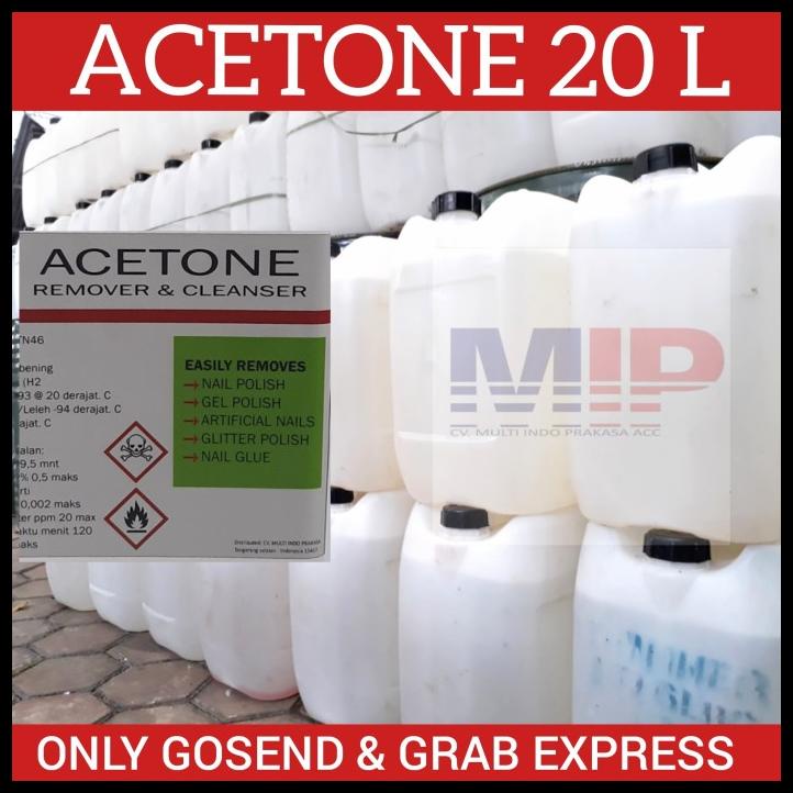 Termurah  Aseton Acetone Pembersih Kutek - Acetone - 20 Liter Paling Dicari
