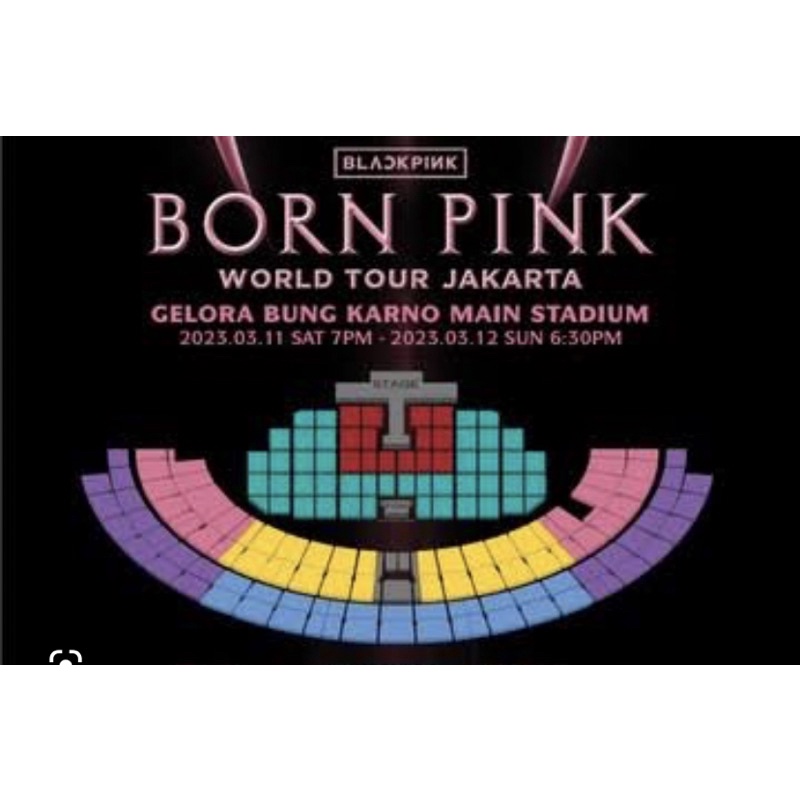 TIKET KONSER BLACKPINK PLATINUM LEFT