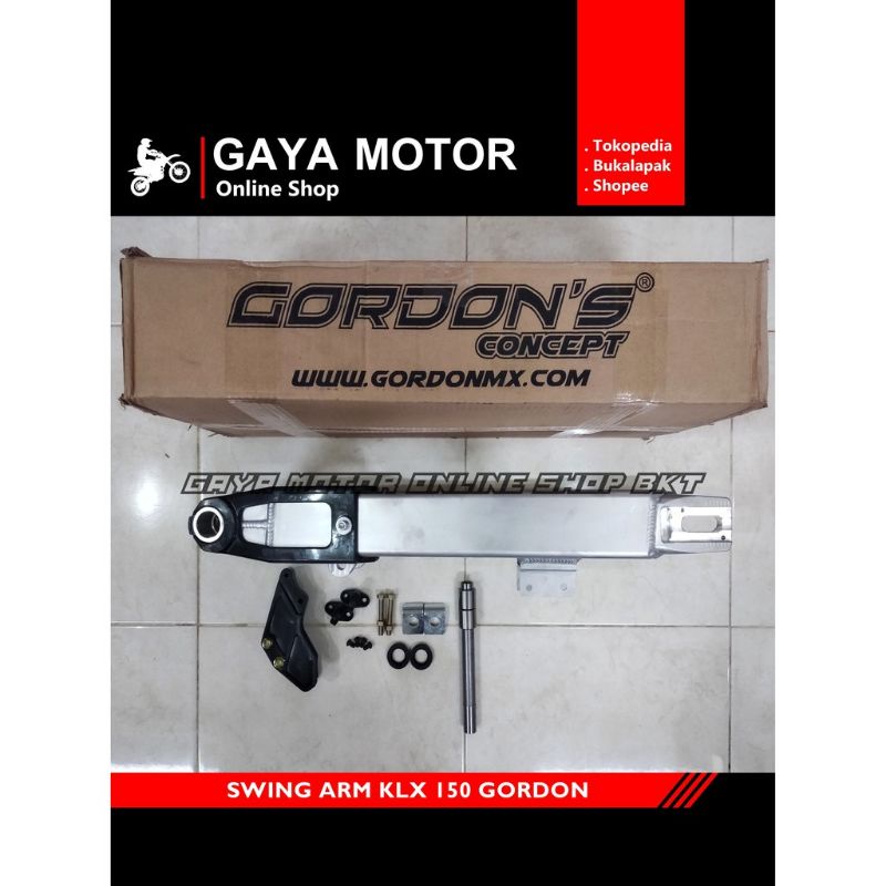SWING ARM KLX 150 ALUMUNIUM GORDON