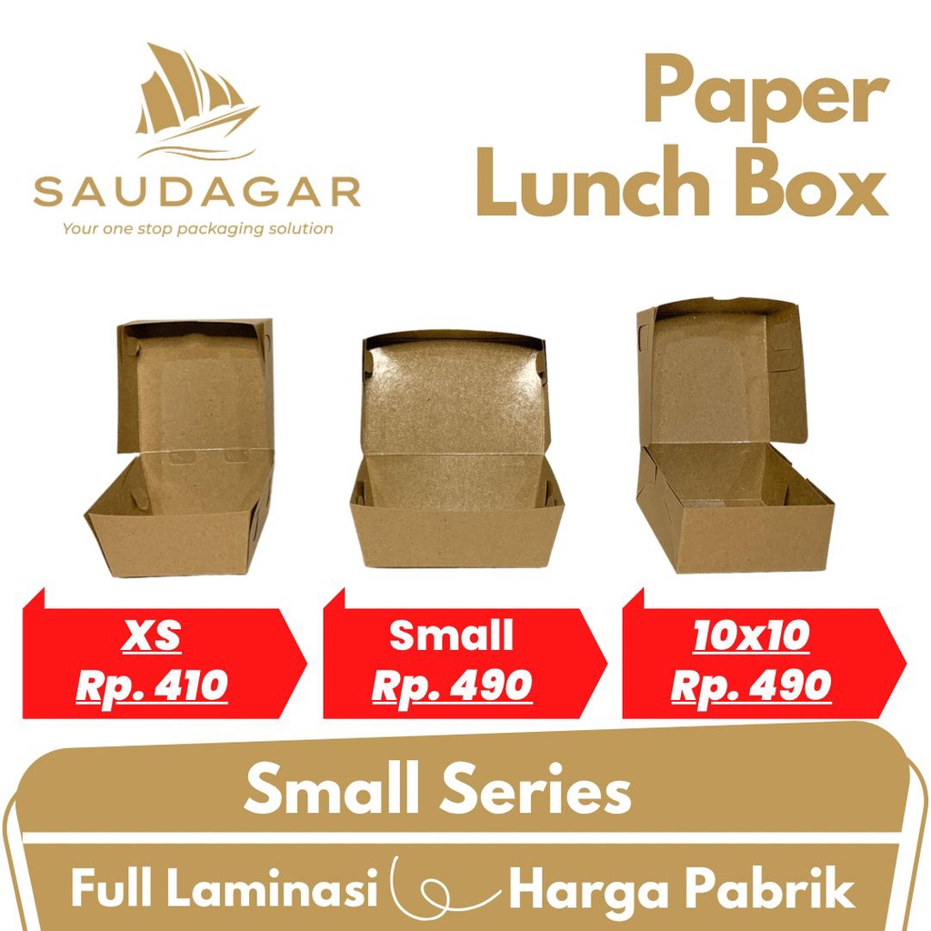 Dus Kotak Takoyaki / Dimsum / Siomay / Lunch Box Small / Extra Small