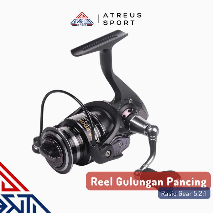 Debao Fishman LURE 3000 Spinning Reel Pancing 5.2:1 12+1 Ball Bearing