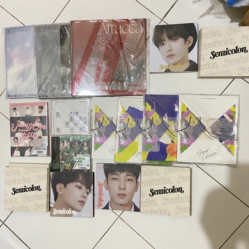 Album only semicolon dikey Attacca op 1 op 2 op 3 hiphop performance seventeen wonwoo dokyeom jeongh