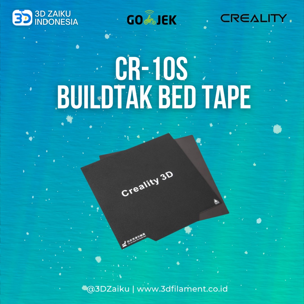 Creality CR-10S 3D Printer Removable Magnetic BuildTak Bed Tape