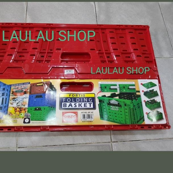 

BOX CONTAINER SHINPO 147 BISA DILIPAT / KERANJANG INDUSTRI SERBAGUNA