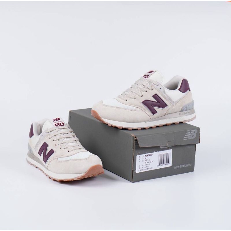 New Balance ML574 MoonBeam Burgundy