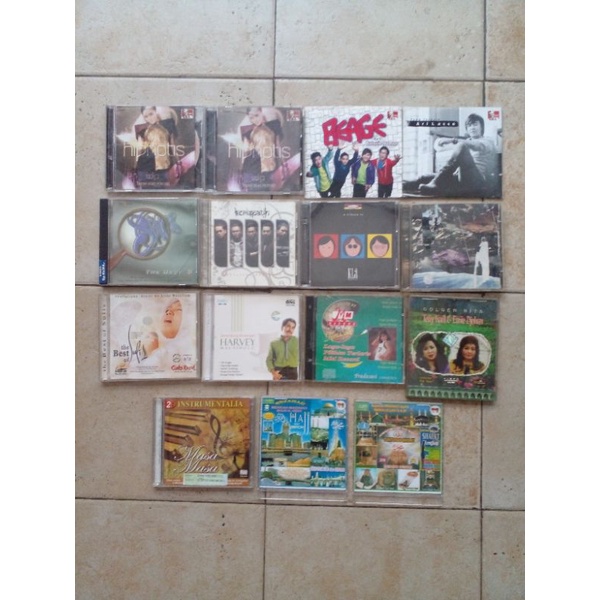 CD Musik Slank / Kerispatih / Ari Lasso/ Ungu/ IDP / Agnes Monica Dll