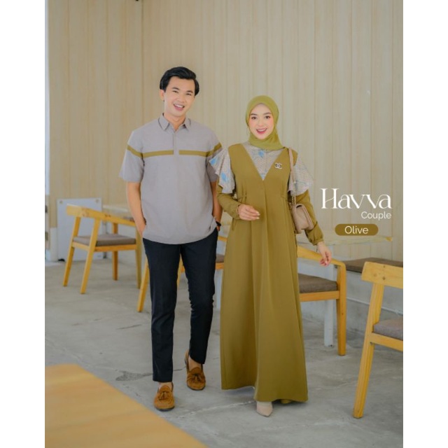 Havva Dress || Havva Kemeja Lengan Pendek || Bbccollections