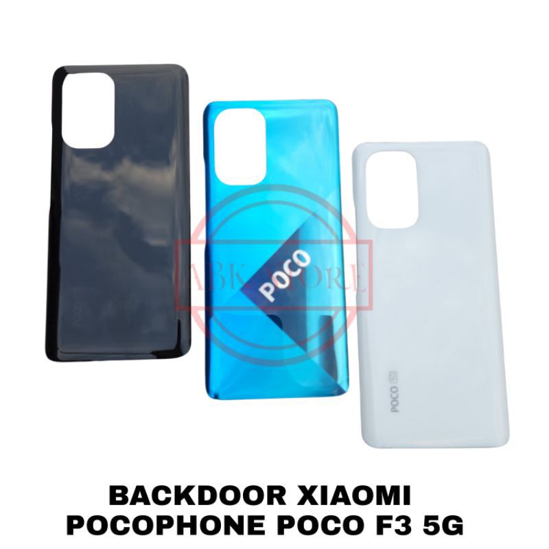 BACKDOOR BACK COVER KESING TUTUP BELAKANG XIAOMI POCOPHONE POCO F3 ORIGINAL