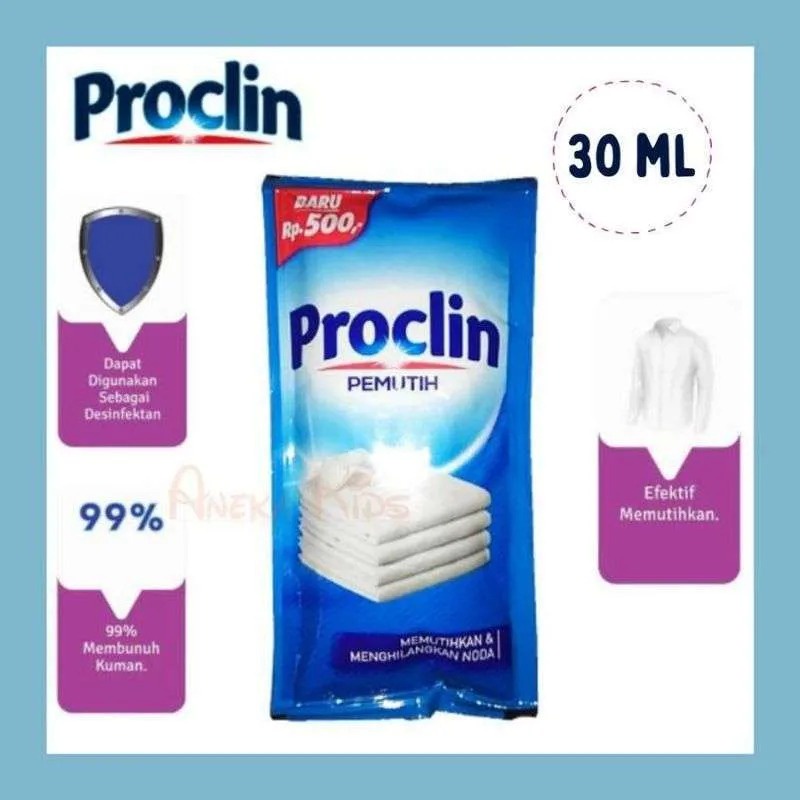 PROCLIN PEMUTIH 30 ML 1 RENCENG 12 PCS