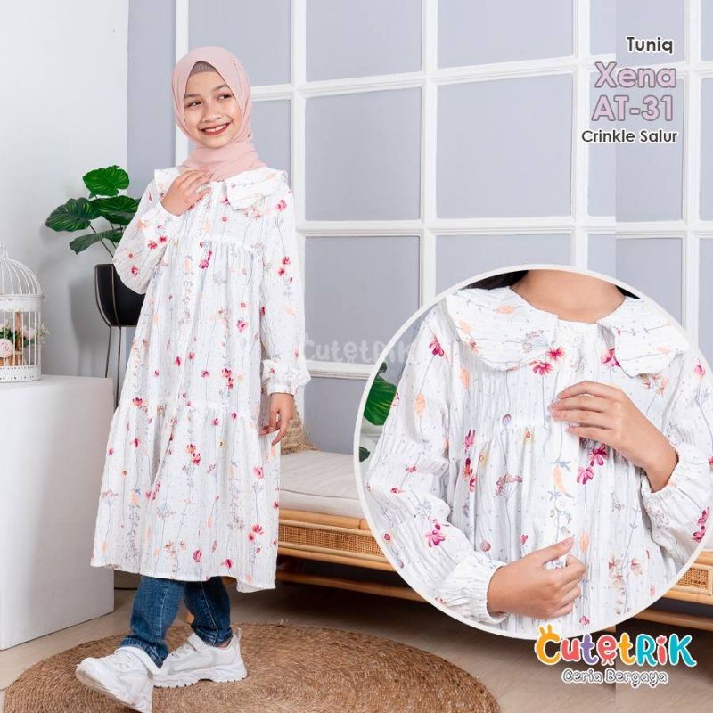 Cutetrik Tunik Xena Anak Perempuan dan Remaja