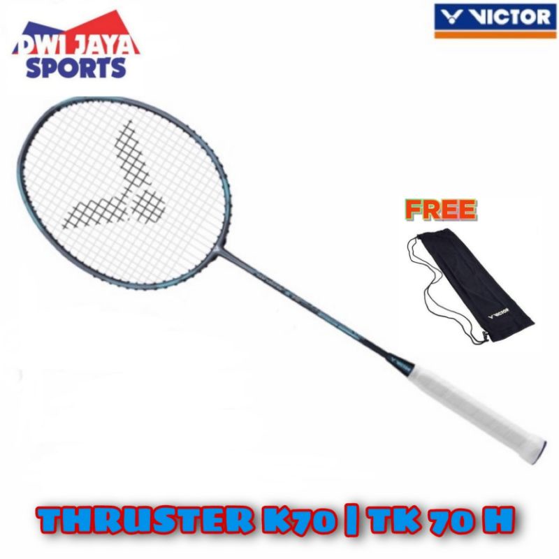 Raket Badminton Victor Thruster K70 | TK-70 H Original
