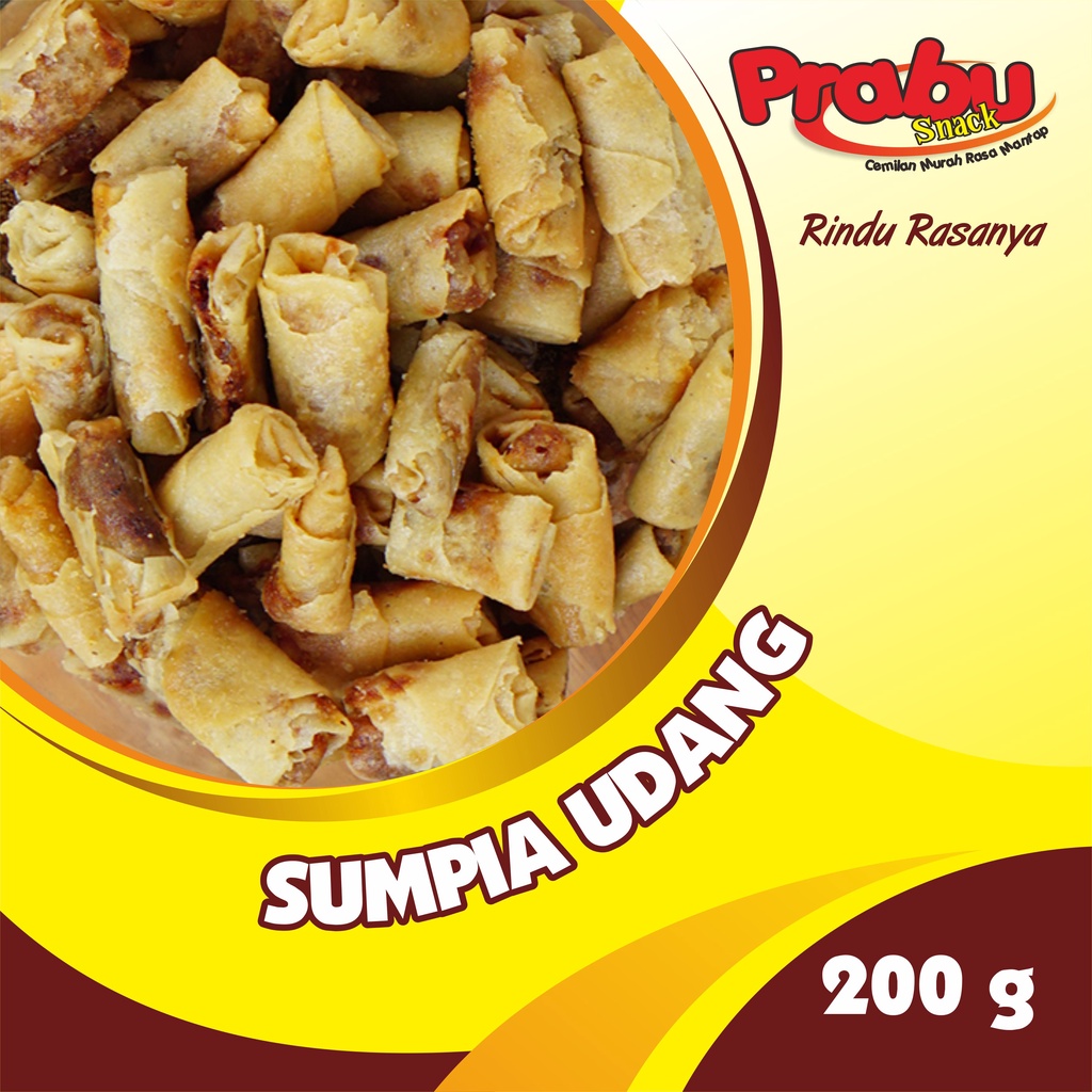 

Prabu Snack Sumpia Udang - 200 gr