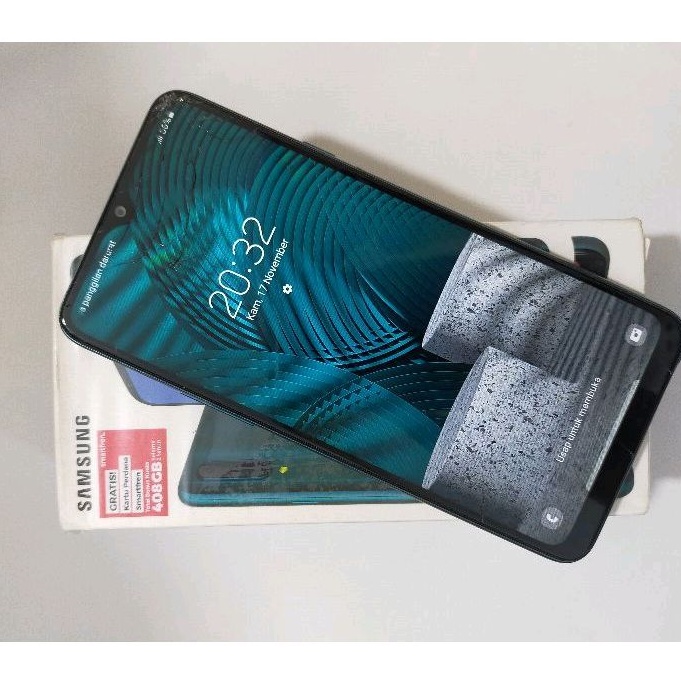 samsung a20s 3/32gb seken second normal fullset dus cas
