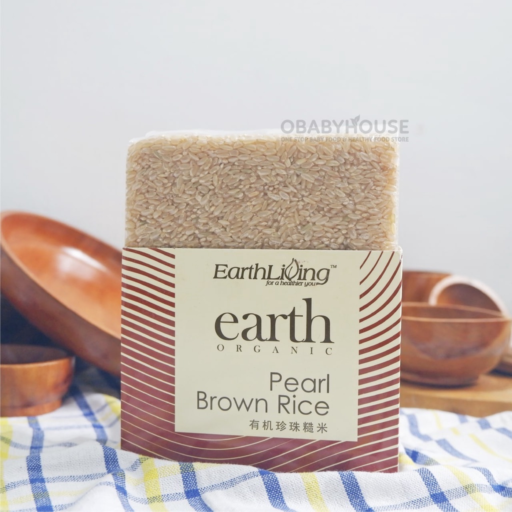 Earth Living Organic Pearl Brown Rice 900gr