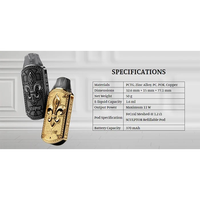 UWELL SCULPTOR POD KIT AUTHENTIC BY UWELL