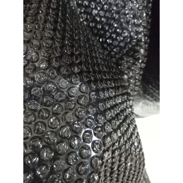 

Plastik bubble wrap roll hitam dan bening wellpack uk 125cm x 50m - bening