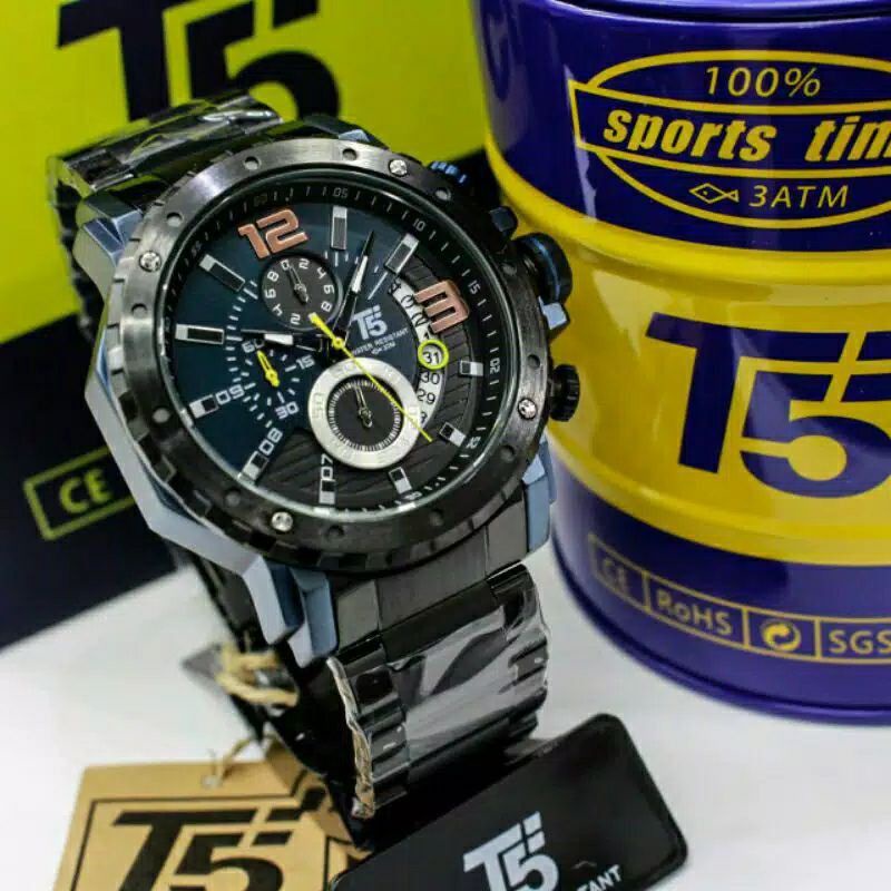 Jam Tangan Pria T5 H 3746G ORIGINAL ✅