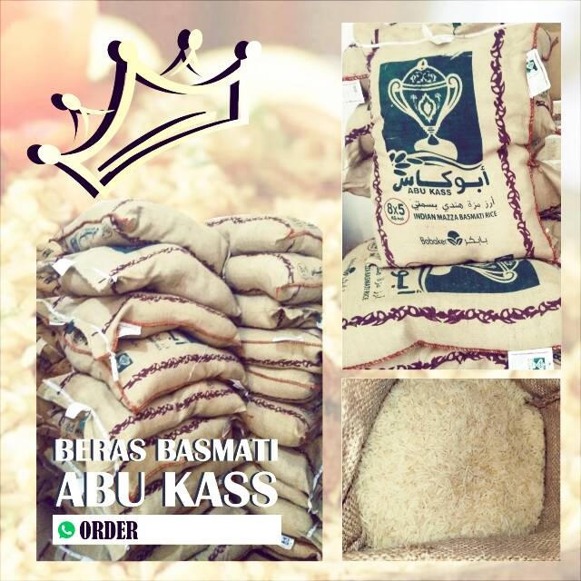 

Beras Abukass 5kg beras india kemasan 5kg basmati abu kass 5kg