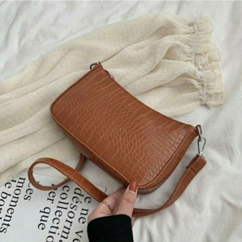 dem_sare / DS1184 MONA Shoulder Bag Wanita Tas Selempang Bahu Wanita Remaja Tas Bahu vintage korean