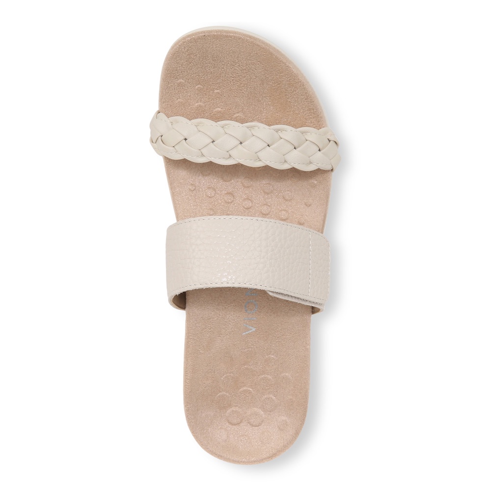 Vionic Jeanne Cream Sandal wanita