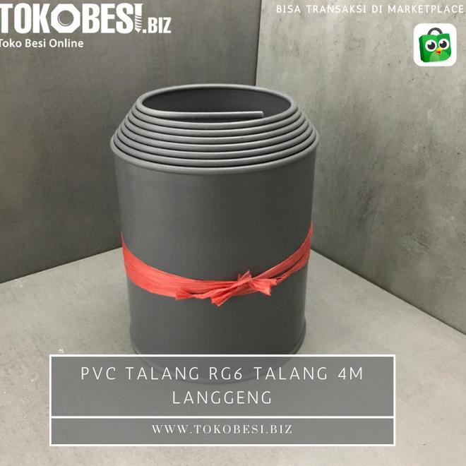 PVC Talang RG6 talang 4m Langgeng
