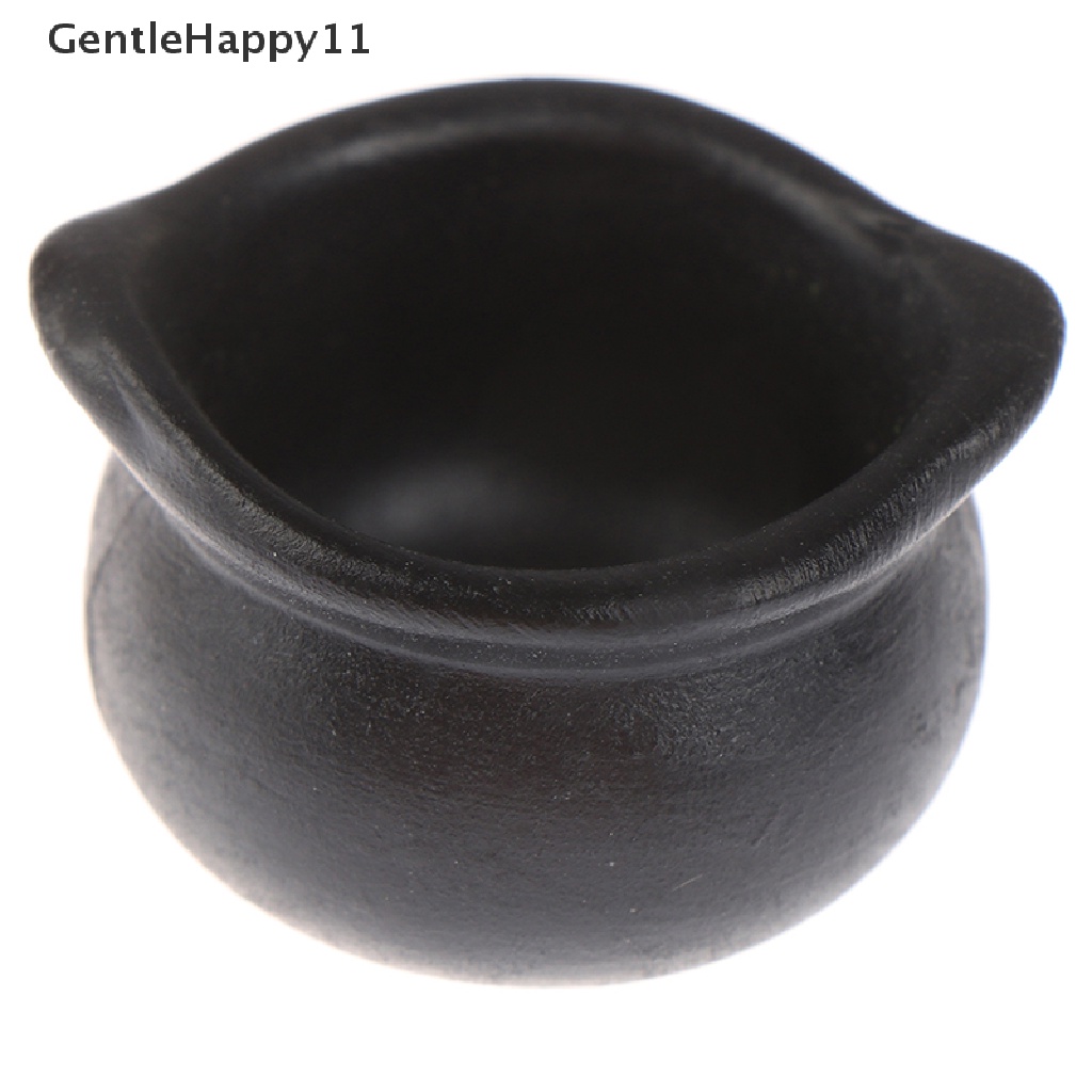Gentlehappy1:12rumah Boneka Miniatur Kompor Karbon Panci Sup Model Dapur Masak Mainan id