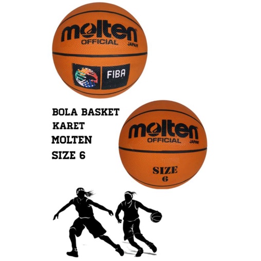 bola basket molten size 6