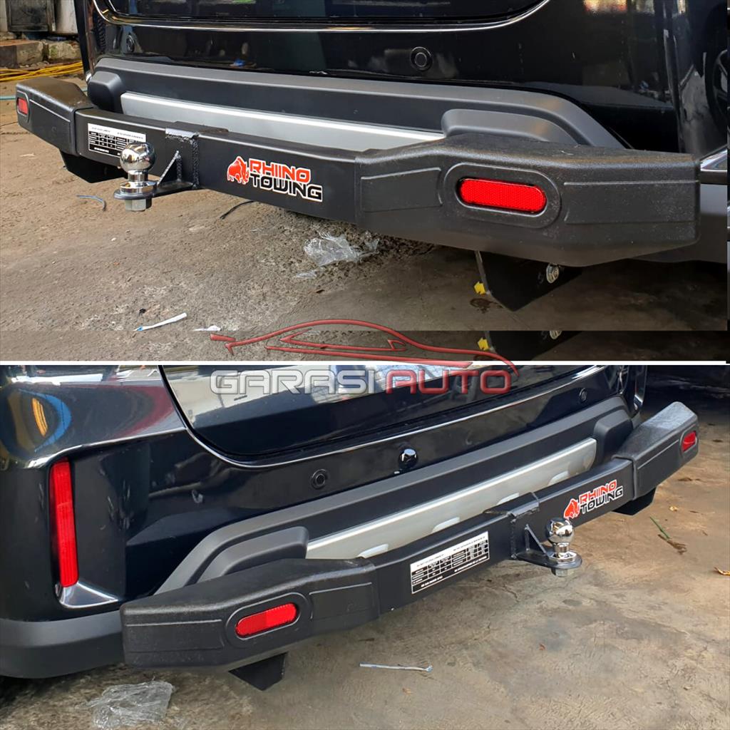 Jual Tanduk Belakang Towing Bar All New Brv Up Bumper Besi Rhino Guard Shopee Indonesia