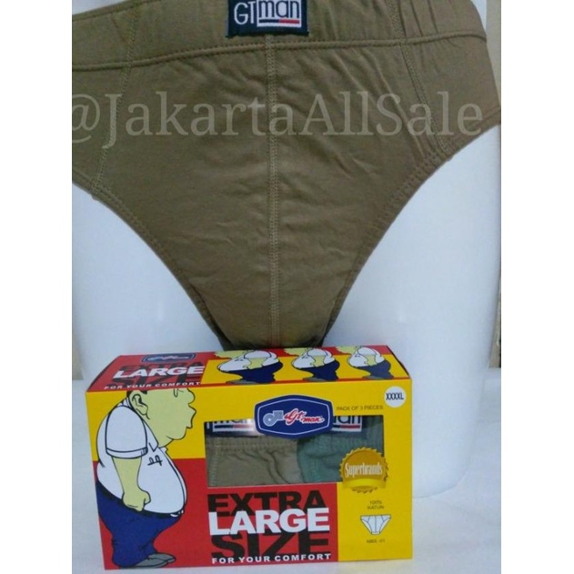 Celana dalam Pria GT-Man / GT Man Big size, jumbo - 2xl