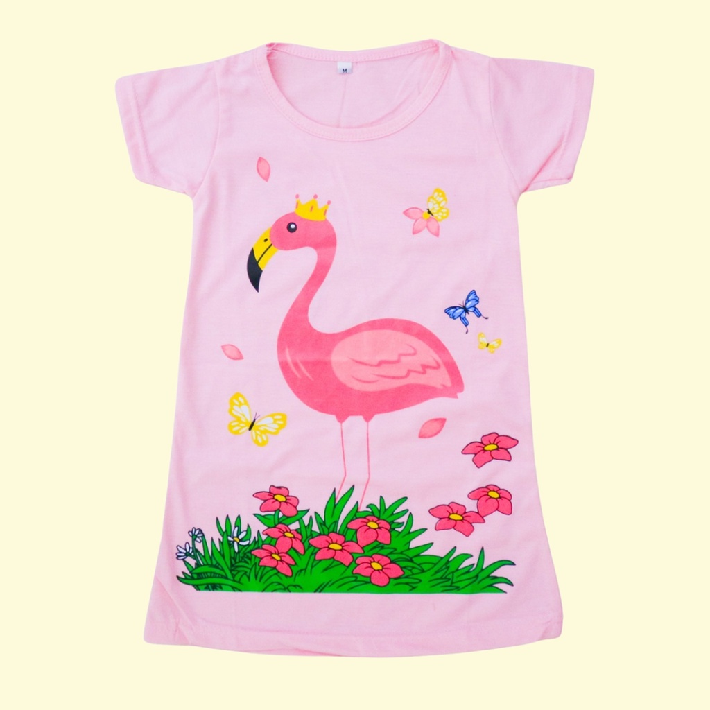 BabynKids - Dress anak perempuan / daster anak perempuan / Daster anak motif gambar / dress harian anak