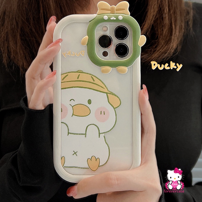 Soft Case Tpu Motif Kartun Bebek Monster 3D Untuk Redmi 9T 10C 9C NFC 10A 9A POCO M3