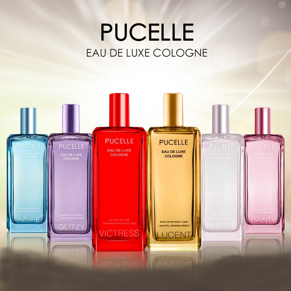 Ningrum - Pucelle Eau De Luxe Cologne 100ml | Parfum Perfume | Wangi Tubuh Mewah Tahan Lama - 9505