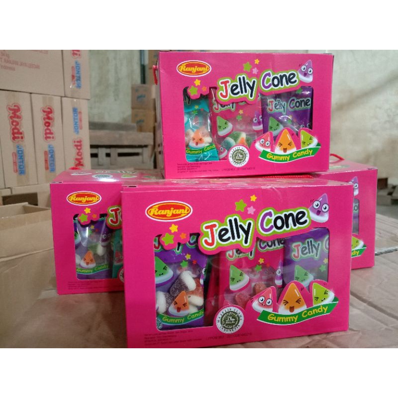 

Ranjani jelly cone isi 30 pcs harga 14.500
