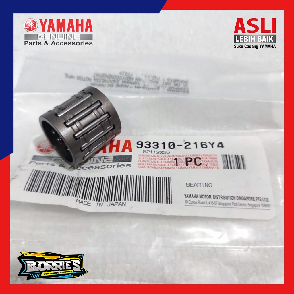 Laher Bambu Bearing Pen Piston Yamaha RX King 93310-216Y4