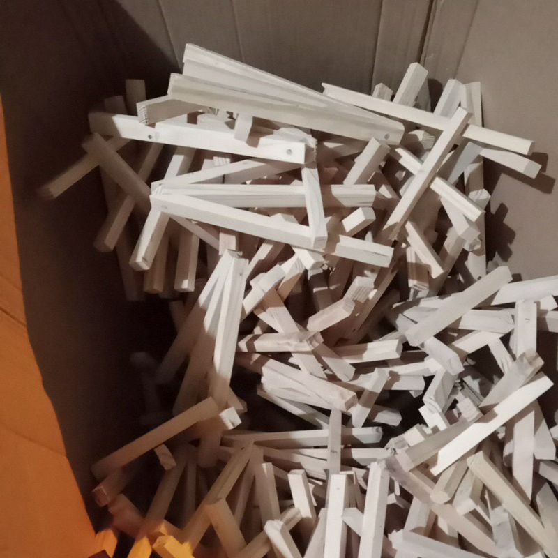 

Stand Easel Lukis Mini 25cm Tripod Lukis Kayu Aesthetic