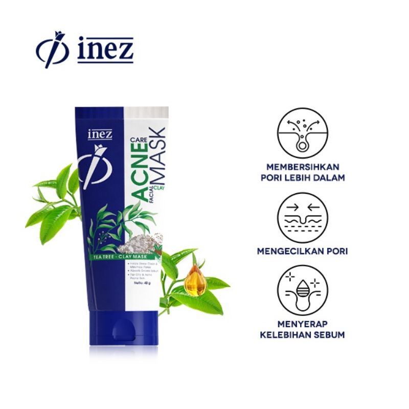 Inez Acne Care Facial Clay Mask 40GR