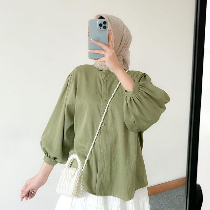 ELZE BLOUSE BASIC SHAKILA