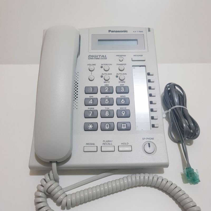 Telepon Panasonic KX-T7665 Telepon  Digital Pabx