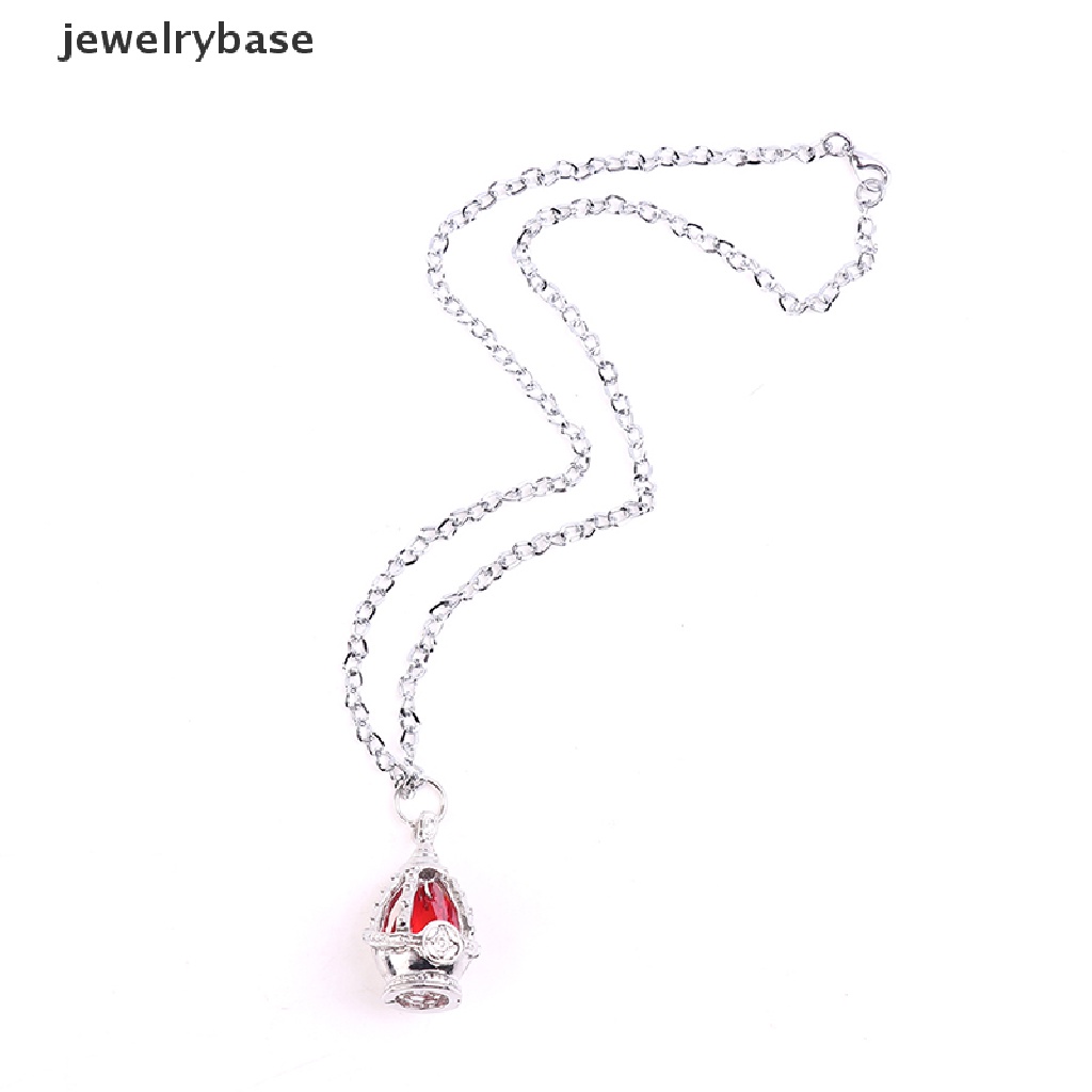 2pcs / Set Kalung + Cincin + Anting Tusuk Motif Anime Puella Magi Madoka Magica Untuk Perhiasan Wanita / Cosplay