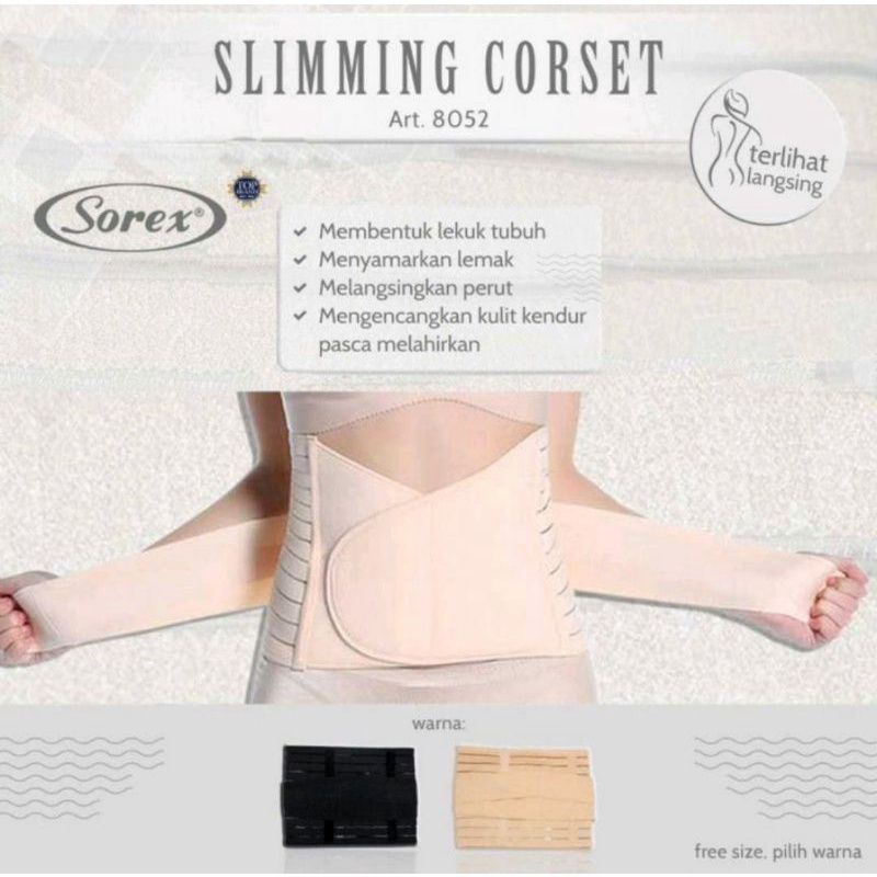 SOREX Korset Slimming Pelangsing Badan 8052