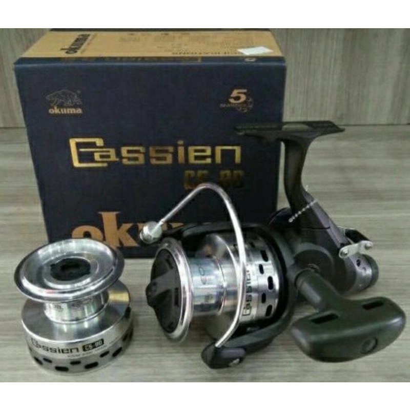 Reel Okuma Cassien CS 80 | Pasiran | Long Cast | Free Spool