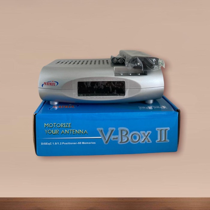 Positioner Matrix Vbox Ii Diseqc Penggerak Parabola